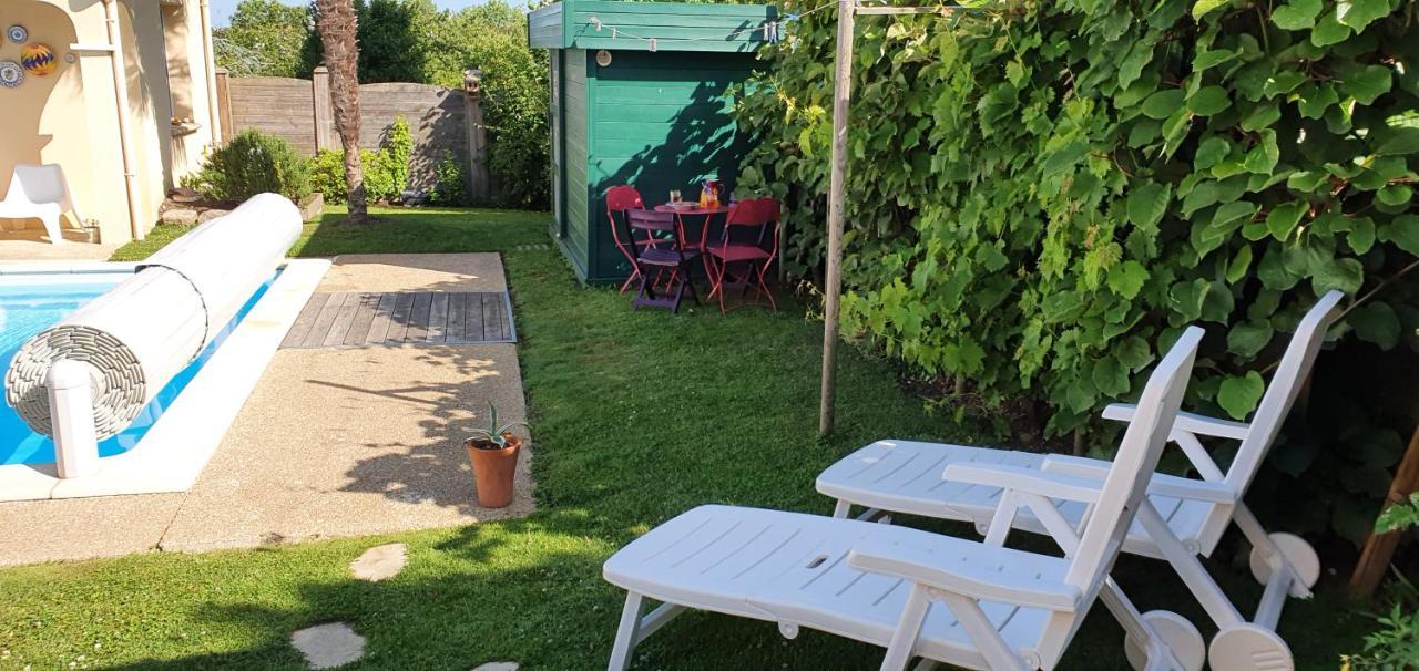 Gite Calme #2 Ou 3 Pers #Piscine #Cholet #Wifi Haut Debit #Travailleurs Thales Lacroix Et Autres Entreprises #Petits Dejeuners Et Repas Possibles Sur Demande Le May-sur-Evre エクステリア 写真