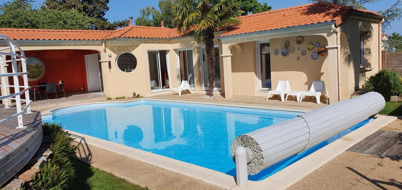 Gite Calme #2 Ou 3 Pers #Piscine #Cholet #Wifi Haut Debit #Travailleurs Thales Lacroix Et Autres Entreprises #Petits Dejeuners Et Repas Possibles Sur Demande Le May-sur-Evre エクステリア 写真