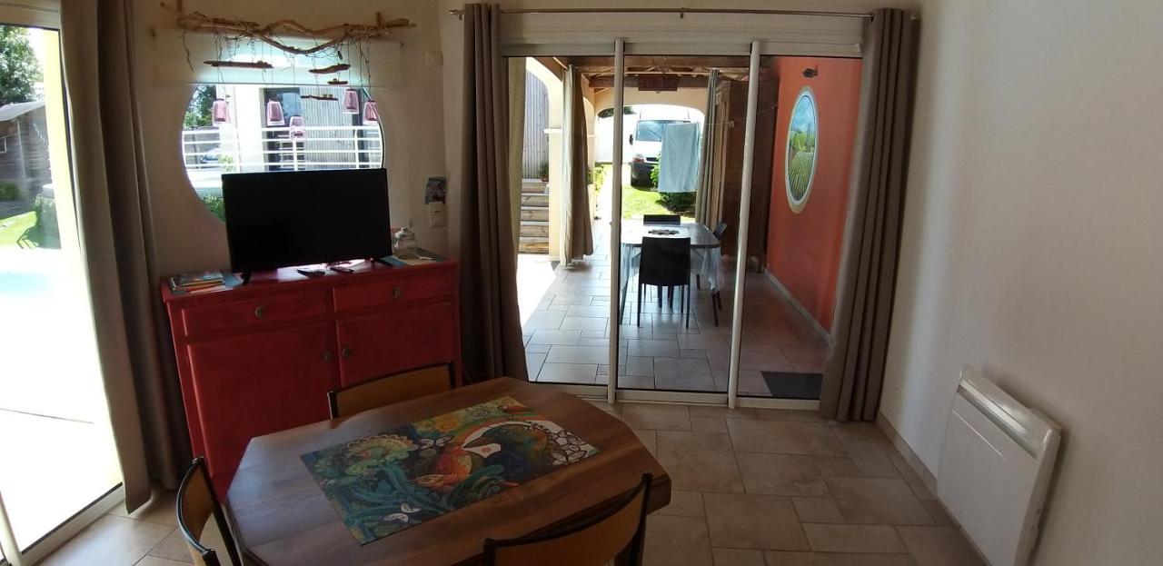 Gite Calme #2 Ou 3 Pers #Piscine #Cholet #Wifi Haut Debit #Travailleurs Thales Lacroix Et Autres Entreprises #Petits Dejeuners Et Repas Possibles Sur Demande Le May-sur-Evre エクステリア 写真